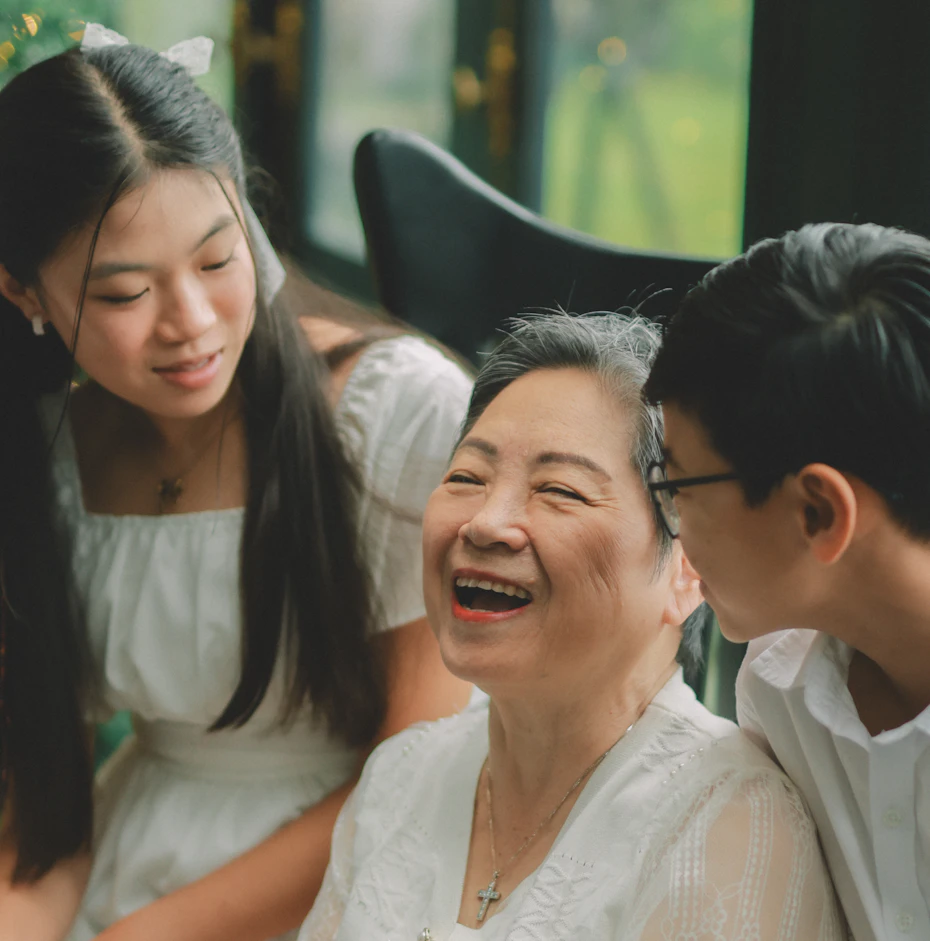 Plusieurs générations d'une même famille